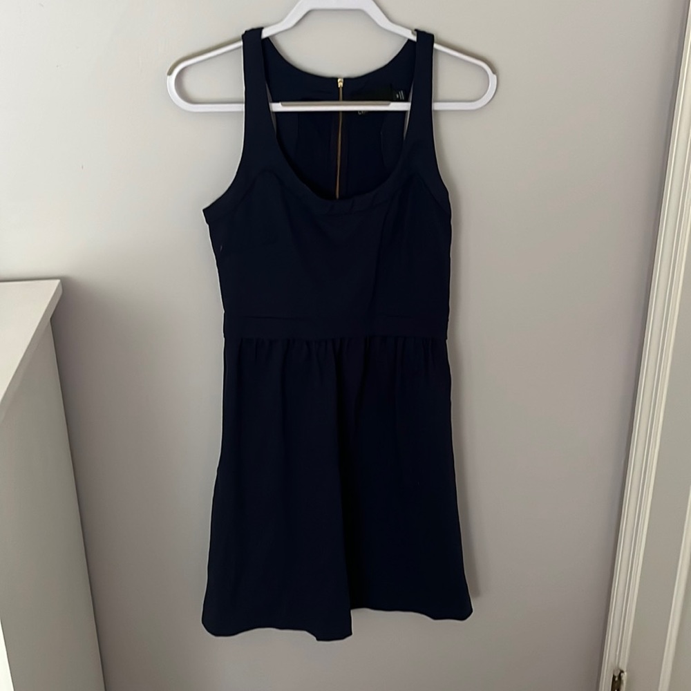 Cynthia Rowley navy blue dress